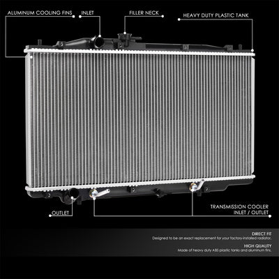 2783 Replacement Radiator <br> 05-07 Honda Accord 3.0L Hybrid