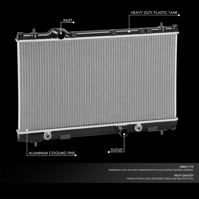 2845 Replacement Radiator <br>2005 Dodge Neon SX 2.0L