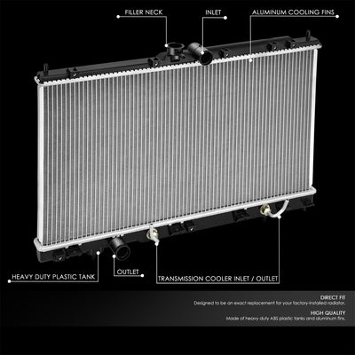 2970 Replacement Radiator <br> 05-06 Mitsubishi Lancer