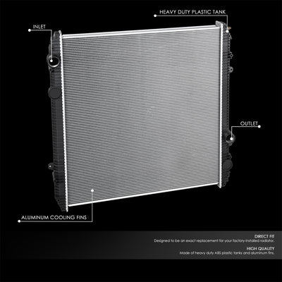 Factory Replacement Radiator <br>97-98 Ford L9513 LT9501 AT9522, 96-98 LT9513 A9513
