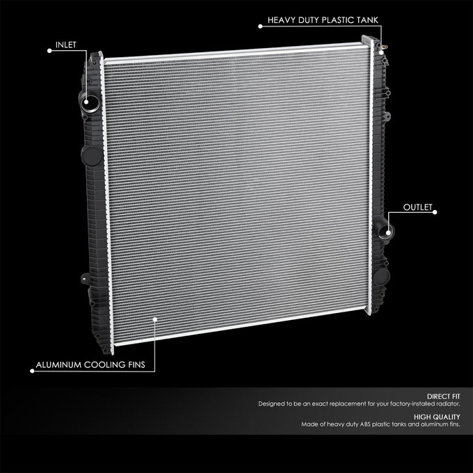 Factory Replacement Radiator <br>97-98 Ford L9513 LT9501 AT9522, 96-98 LT9513 A9513