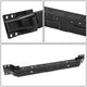 Black Steel Lower Radiator Support Assembly <br>17-24 Nissan Titan