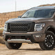 Black Steel Lower Radiator Support Assembly <br>17-24 Nissan Titan
