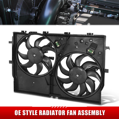 Factory Style Radiator Fan Assembly <BR>14-23 Ram Promaster 1500, 2500, 3500