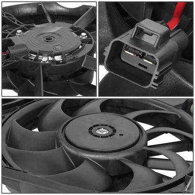 Factory Style ABS Plastic Radiator Fan <BR>17-19 Ford Escape, 15-16 Lincoln MKC