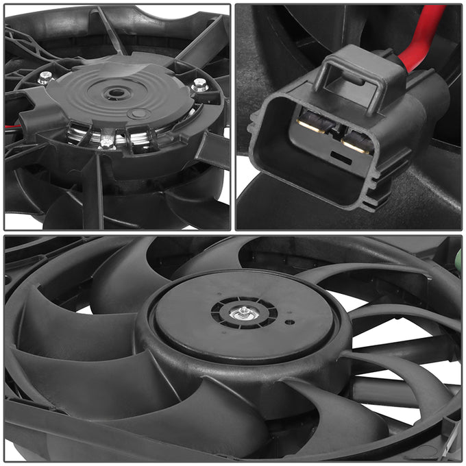 Factory Style ABS Plastic Radiator Fan <BR>17-19 Ford Escape, 15-16 Lincoln MKC