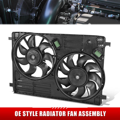 Factory Style ABS Plastic Radiator Fan <BR>17-19 Ford Escape, 15-16 Lincoln MKC