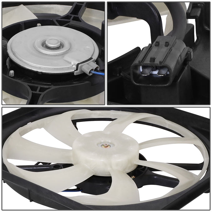 Factory Style A/C Condenser Fan Assembly <br> 17-19 Honda CR-V 2.4L