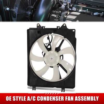 Factory Style A/C Condenser Fan Assembly <br> 17-19 Honda CR-V 2.4L