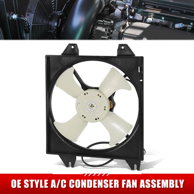 Factory Style A/C Condenser Fan Assembly <br> 94-98 Mitsubishi Galant