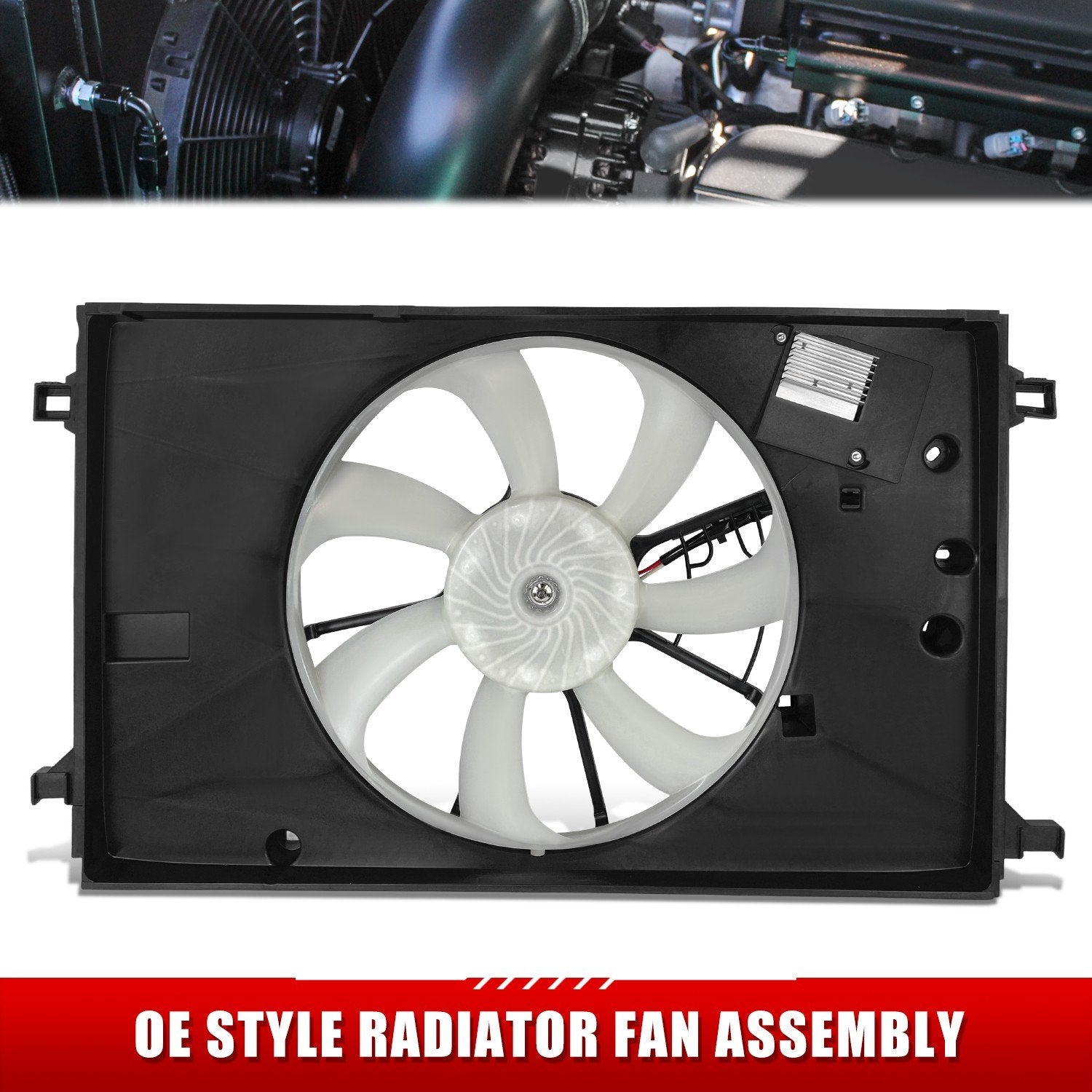 Radaitor Cooling Fan Replacement <br>22-25 Toyota Corolla, Cross US Built 2.0L