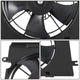 Left Radiator Cooling Fan Replacement <br>23-25 Acura Integra DE4 22-25 Civic
