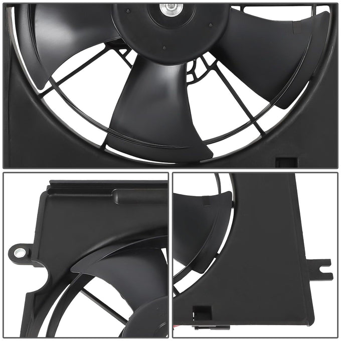 Left Radiator Cooling Fan Replacement <br>23-25 Acura Integra DE4 22-25 Civic