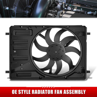 Radiator Cooling Fan Assembly <br>01-25 Ford Bronco Sport Maverick 2.5L 2.0L