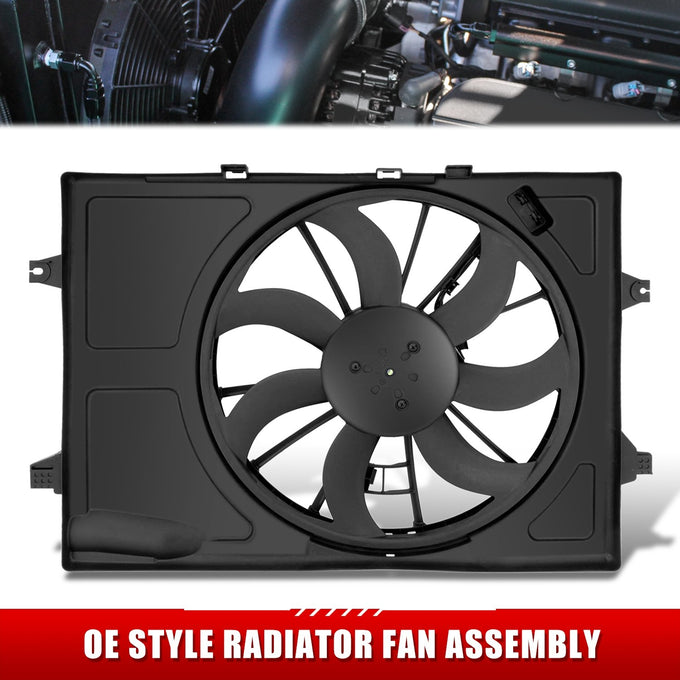 Radiator Cooling Fan Assembly <br>22-25 Hyundai Tucscon Limited/SE/SEL 2.5L
