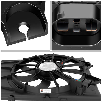 Radiator Cooling Fan Assembly <br>22-25 Hyundai Tucscon Limited/SE/SEL 2.5L