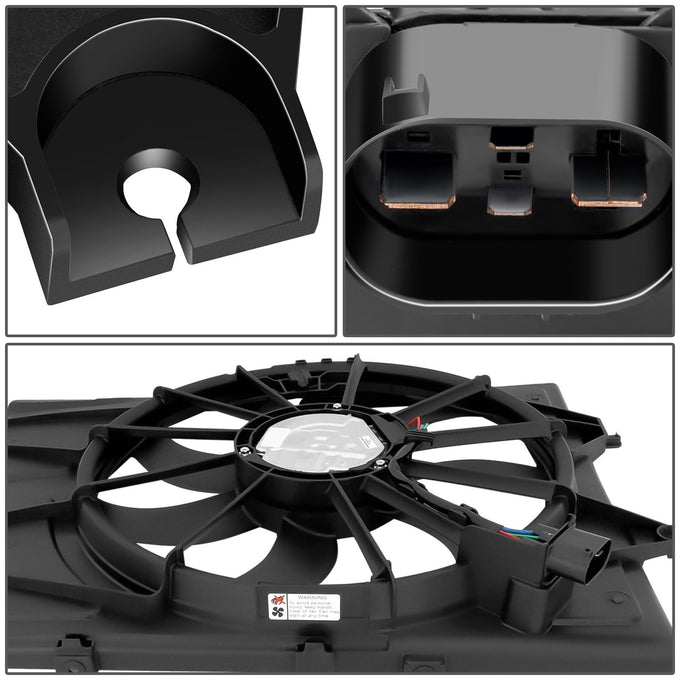 Radiator Cooling Fan Assembly <br>22-25 Hyundai Tucscon Limited/SE/SEL 2.5L
