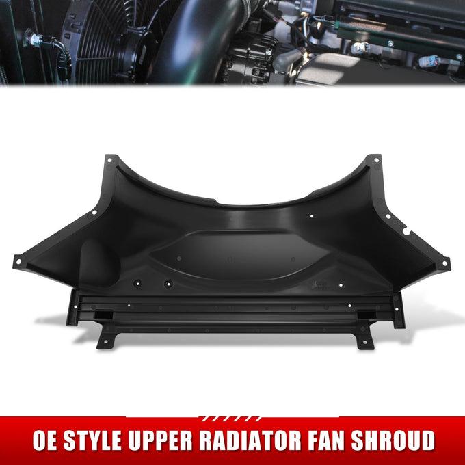 Upper Radiator Fan Shroud <br>03-20 Chevy Express GMC Savana 1500 2500 3500