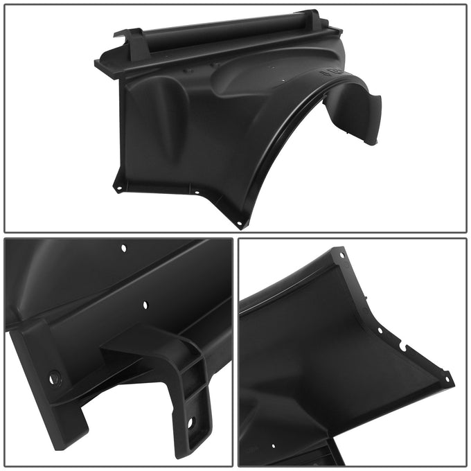 Upper Radiator Fan Shroud <br>03-20 Chevy Express GMC Savana 1500 2500 3500