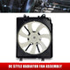Right Passenger Side A/C Condenser Cooling Fan <br>23-25 honda CR-V
