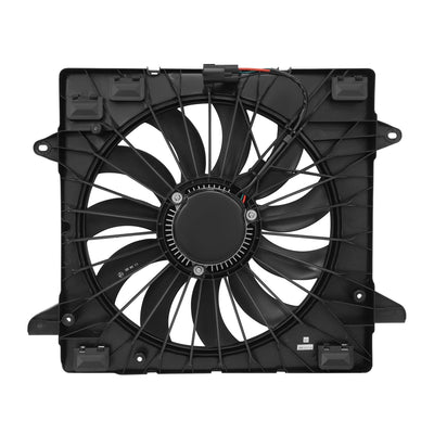 Radiator Cooling Fan Assembly <br>17-19 Cadillac XT5 GMC Acadia w/o Tow Package