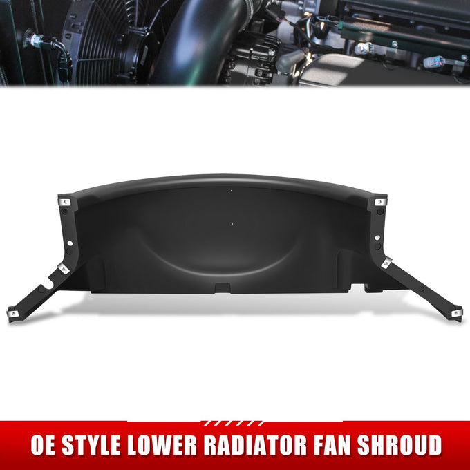 Lower Radiator Fan Shroud <br>03-20 Chevy Express GMC Savana 1500 2500 3500