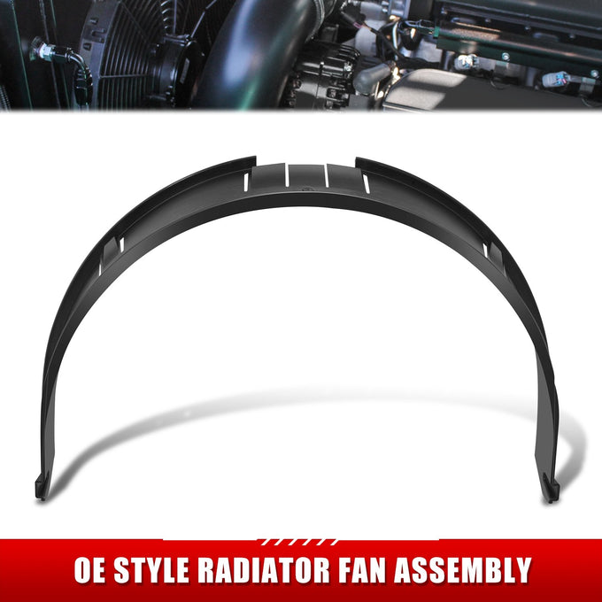 Radiator Cooling Fan Shroud Assembly <br>17-22 Ford F250 F350 F450 SD 6.2L Flex
