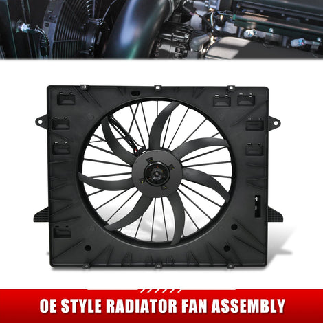 Radiator Cooling Fan Assembly <br>21-24 Buick Enclave Chevy Traverse Limited 3.6
