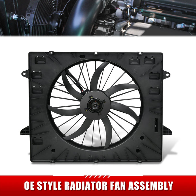 Radiator Cooling Fan Assembly <br>21-24 Buick Enclave Chevy Traverse Limited 3.6