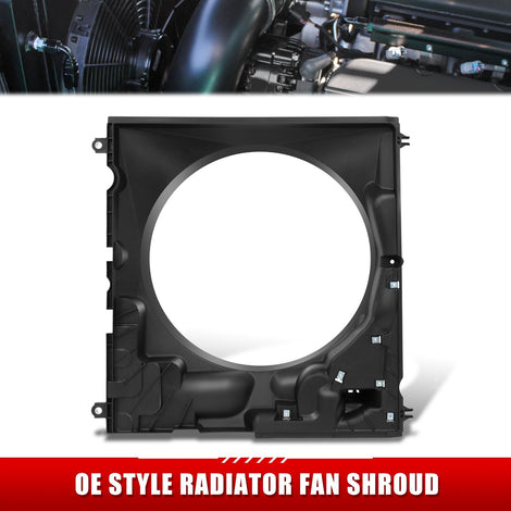 Radiator Cooling Fan Shroud Cover Replacement <br>22-25 Toyota Tundra Sequoia