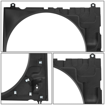 Radiator Cooling Fan Shroud Cover Replacement <br>22-25 Toyota Tundra Sequoia