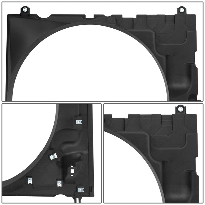 Radiator Cooling Fan Shroud Cover Replacement <br>22-25 Toyota Tundra Sequoia