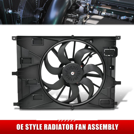 Radiator Fan Assembly <br>20-25 Buick Encore GX Chevy Trailblazer 1.3 FWD Engine