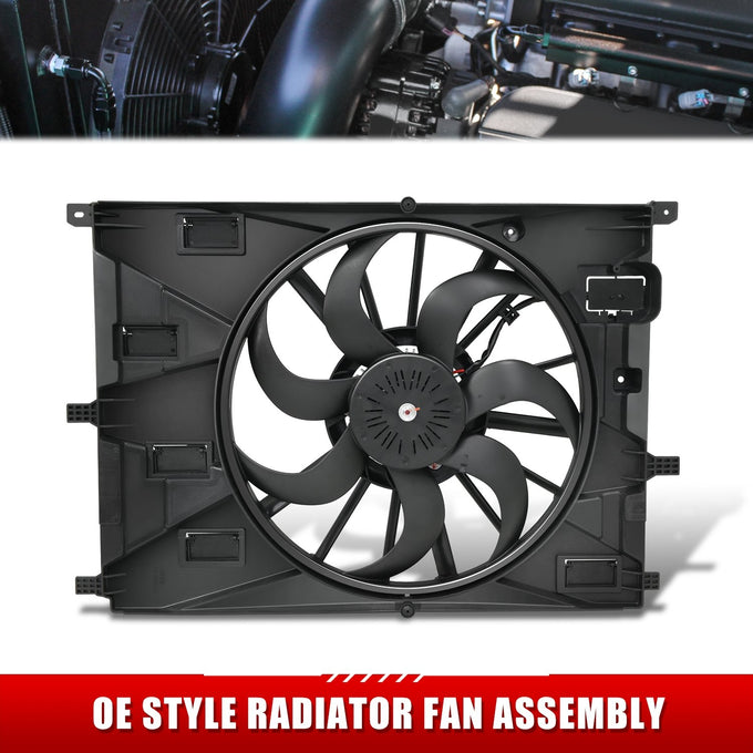 Radiator Fan Assembly <br>20-25 Buick Encore GX Chevy Trailblazer 1.3 FWD Engine