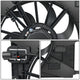 Radiator Fan Assembly <br>20-25 Buick Encore GX Chevy Trailblazer 1.3 FWD Engine
