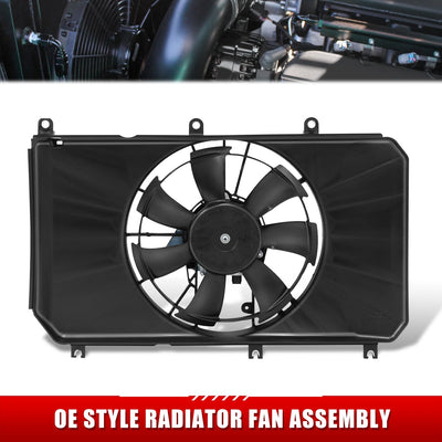 Radiator Cooling Fan Assembly w/ Brushless Motor <br>20-22 Honda HR-V HRV Hybrid