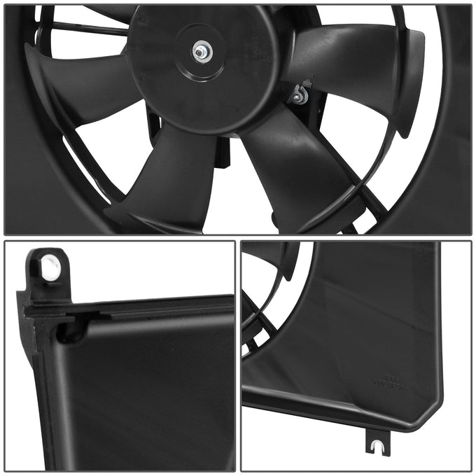 Radiator Cooling Fan Assembly w/ Brushless Motor <br>20-22 Honda HR-V HRV Hybrid