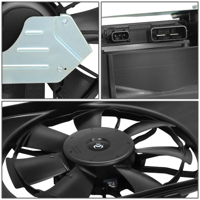 Radiator Cooling Fan Assembly w/ Brushless Motor <br>20-22 Honda HR-V HRV Hybrid