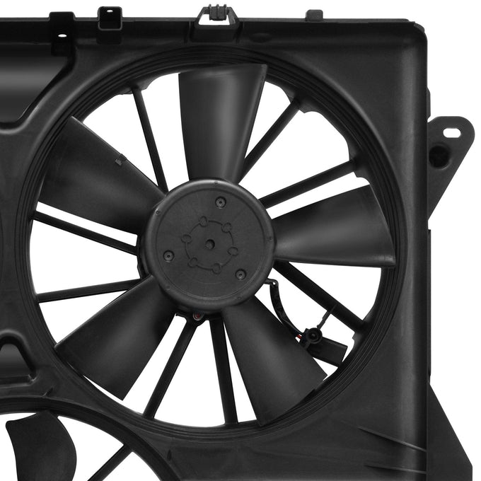 Radiator Cooling Fan Assembly <br>19-23 Chevy Silverado GMC Sierra 1500 2.7T