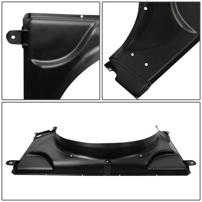 Lower Radiator Fan Shroud Cover <br>11-16 Ford F250 F350 Super Duty 6.7L Diesel