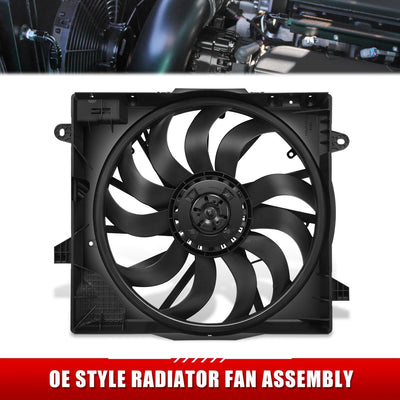 Factory Style Radiator Fan Assembly <br>19-20 Hyundai Elantra