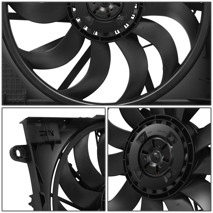 Factory Style Radiator Fan Assembly <br>19-20 Hyundai Elantra