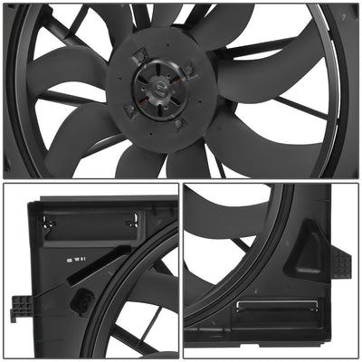 Electric Radiator Cooling Fan Assembly <br>21-25 Dodge Durango 3.6L V6 5.7L V8