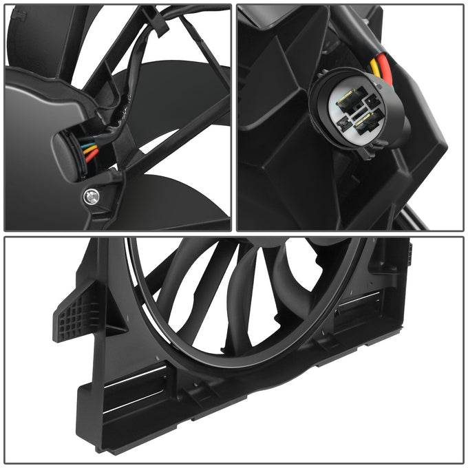 Electric Radiator Cooling Fan Assembly <br>21-25 Dodge Durango 3.6L V6 5.7L V8