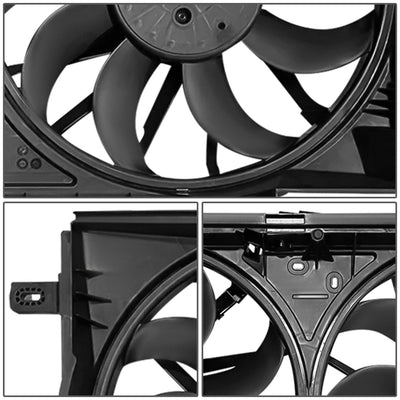 Dual Radiator Cooling Fan Replacement <br>22-25 Ford Bronco 24-25 Ranger 3.0L