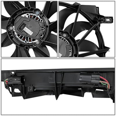 Dual Radiator Cooling Fan Replacement <br>22-25 Ford Bronco 24-25 Ranger 3.0L