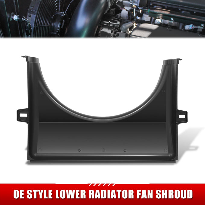 Lower Radiator Cooling Fan Shroud Cover Replacement <br>19-23 Ford Ranger 2.3L