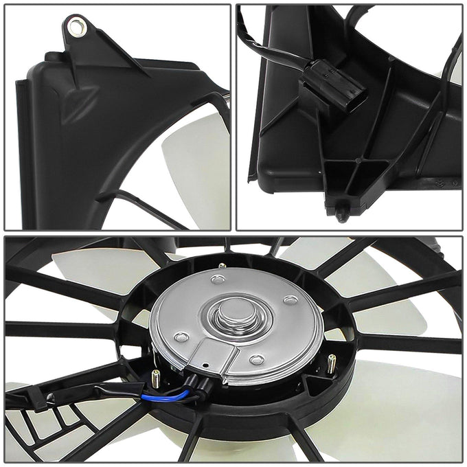 Radiator Cooling Fan w/ Shroud Replacement <br>23-25 Honda Accord 1.5L EX LX