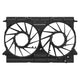 Radiator Cooling Fan Shroud Cover Replacement <br>18-24 Audi Q5 SQ5 2.0T 3.0L
