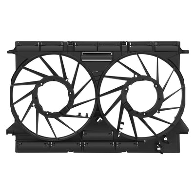 Radiator Cooling Fan Shroud Cover Replacement <br>18-24 Audi Q5 SQ5 2.0T 3.0L